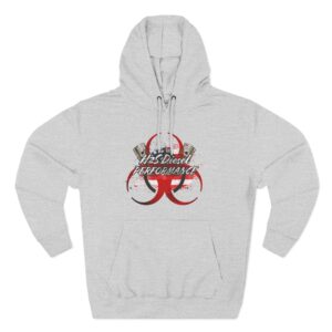 H2S Diesel Performance Biohazard Hoodie — Patriotic Mechanic Pullover