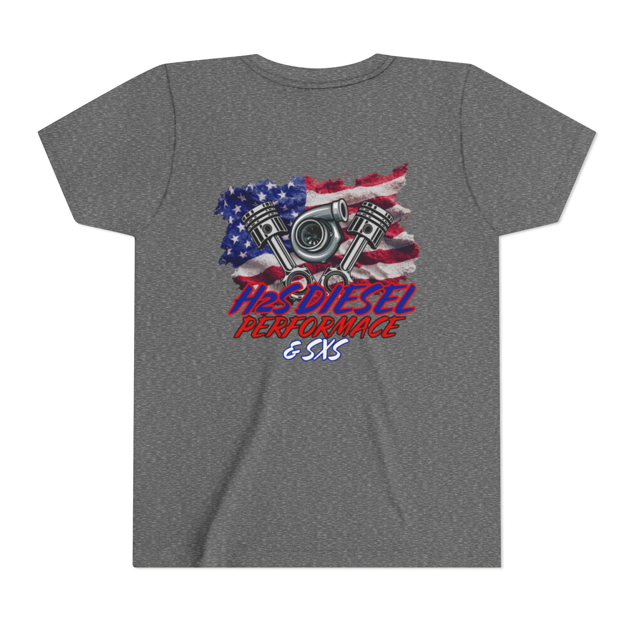 H2S Diesel Performance & SxS Youth T-Shirt - Image 9
